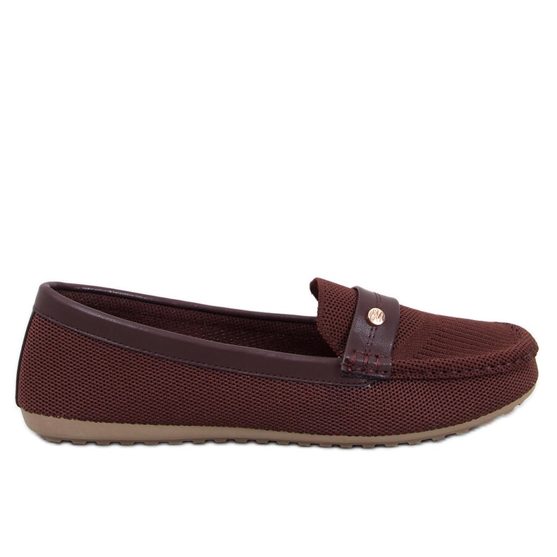 Měkké dámské mokasíny Yuriko Marrone hnědý