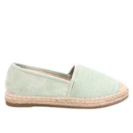 Dámské plátěné espadrilky Haydon Green zelený