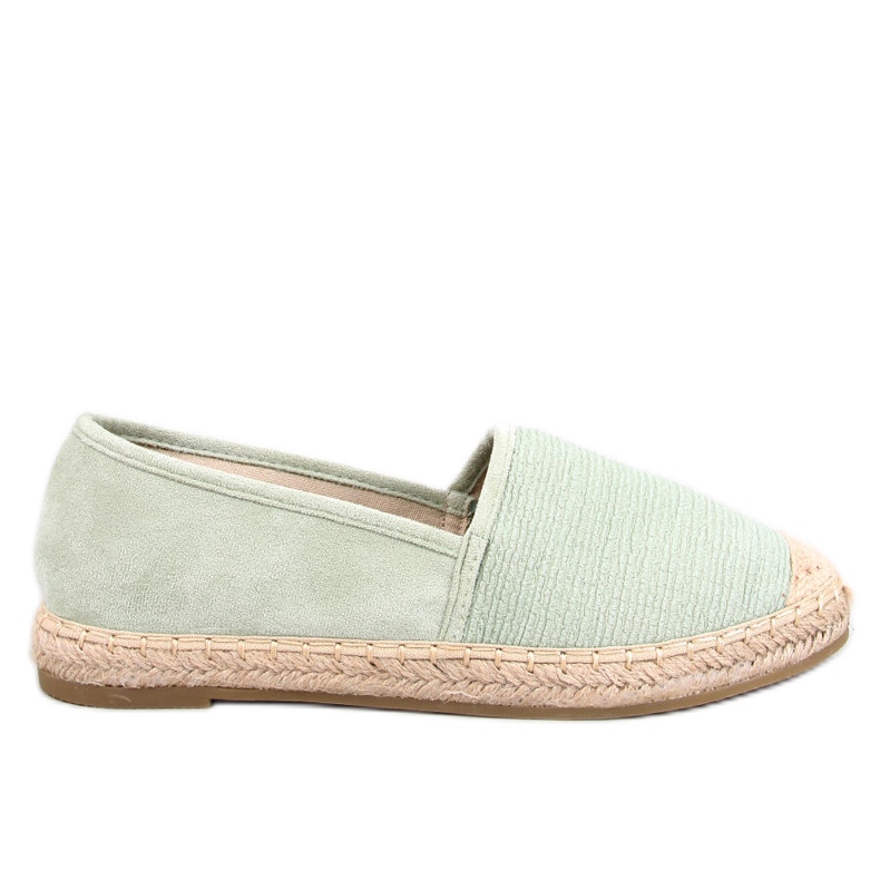 Dámské plátěné espadrilky Haydon Green zelená Dámské plátěné espadrilky Haydon Green zelená