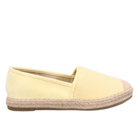 Dámské plátěné espadrilky Haydon Yellow žluť