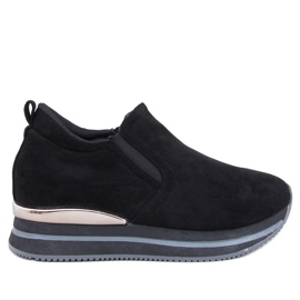 Boty na skrytém klínku Boult Black černý