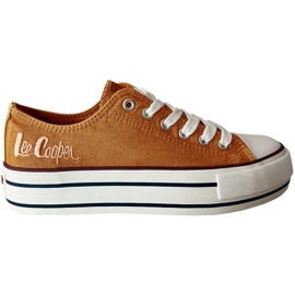 Boty Lee Cooper LCW-24-31-2216LA pomerančový