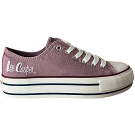 Boty Lee Cooper LCW-24-31-2219LA fialová