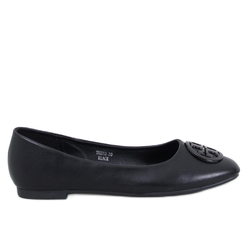 Elegantní balerínky Irvina Black černá