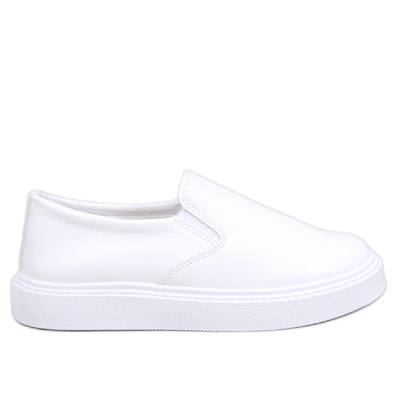 Nazouvací tenisky Allams White bílý