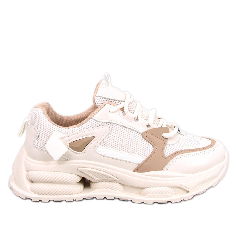 Dámské tenisky Lancasi Beige Khaki béžový