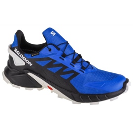 Běžecké boty Salomon Supercross 4 Gtx 471196 modrý