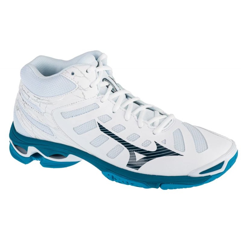 Volejbalové boty Mizuno Wave Voltage Mid M V1GA216586 bílý