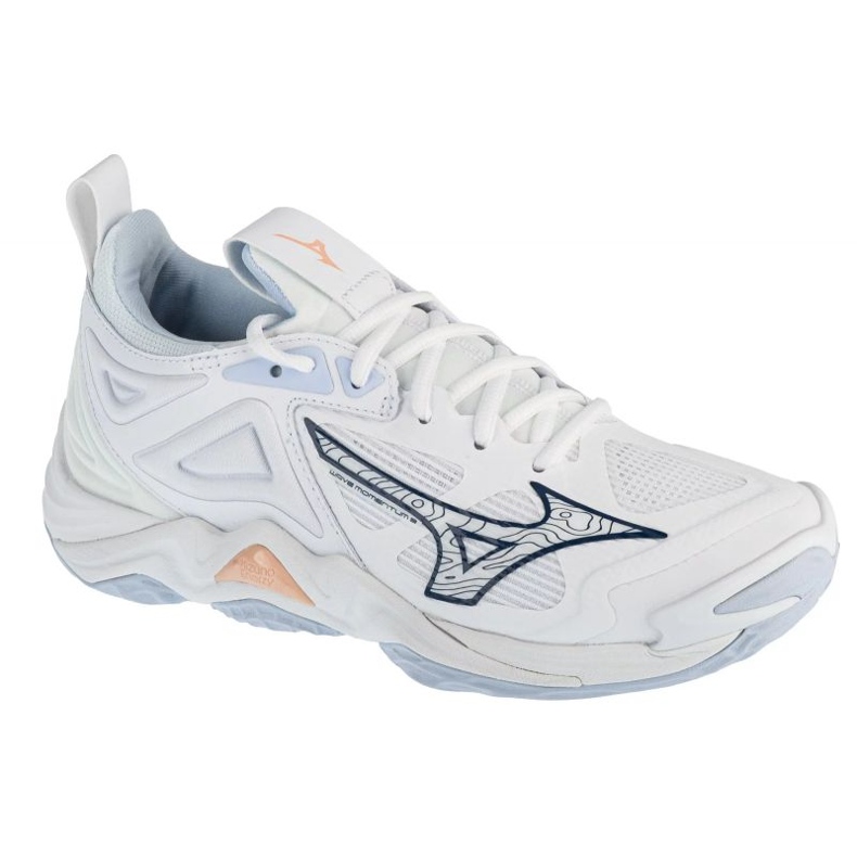 Volejbalové boty Mizuno Wave Momentum 3 W V1GC231200 bílý