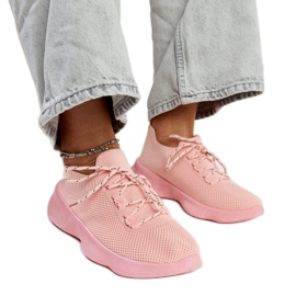 Růžové sportovní tenisky Roshni růžový