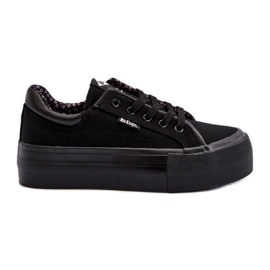 Dámské Tenisky na platformě Lee Cooper LCW-24-31-2180 Black černý