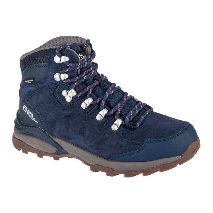 Boty Jack Wolfskin Refugio Texapore Mid 4050871-1199 modrý