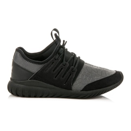 Adidas Tubular Radial J černý šedá