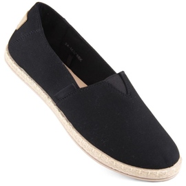 Potocki W WOL218A espadrilky, černé černý