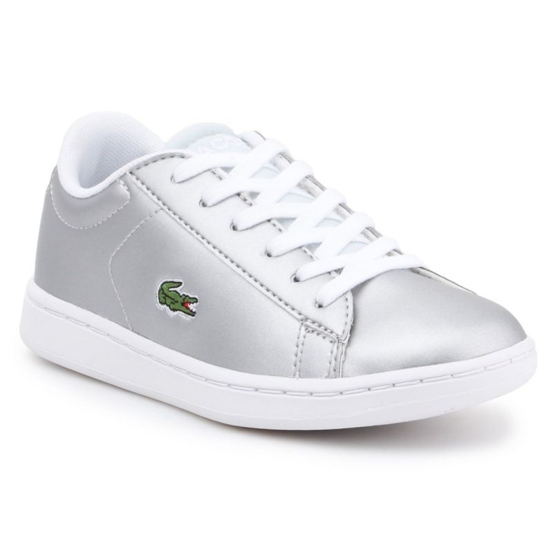 Boty Lacoste 7-34SPC0006334 stříbrný Boty Lacoste 7-34SPC0006334 stříbrný