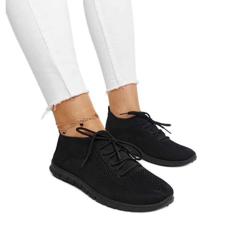 Černé látkové tenisky Zahira černá