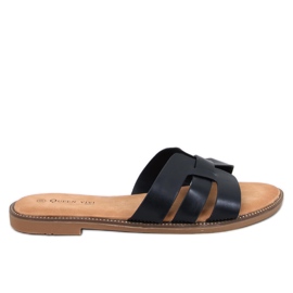 Dámské žabky Charnes Black černý