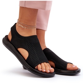 Dámské sportovní sandály Black Cesys černý