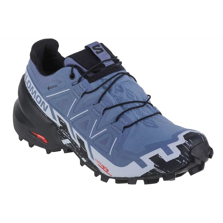Běžecké boty Salomon Speedcross 6 Gtx W 473023 modrý Běžecké boty Salomon Speedcross 6 Gtx W 473023 modrý