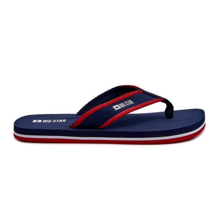 Pánské žabky Big Star NN174623 Navy Blue modrý