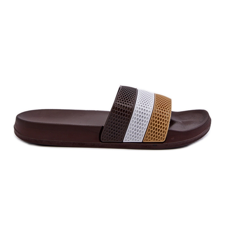 Klasické pánské žabky s ramínky, Hnědá Sylri hnědý Klasické pánské žabky s ramínky, Hnědá Sylri hnědý