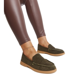 Tmavě zelené semišové boty od Rumay zelený