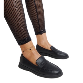 Černé klasické mokasíny Nawrah černý