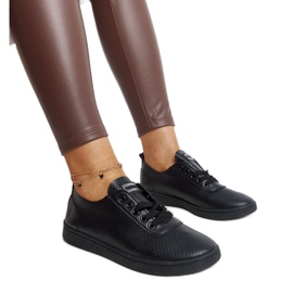 Černé tenisky z ekokůže Yusra černý