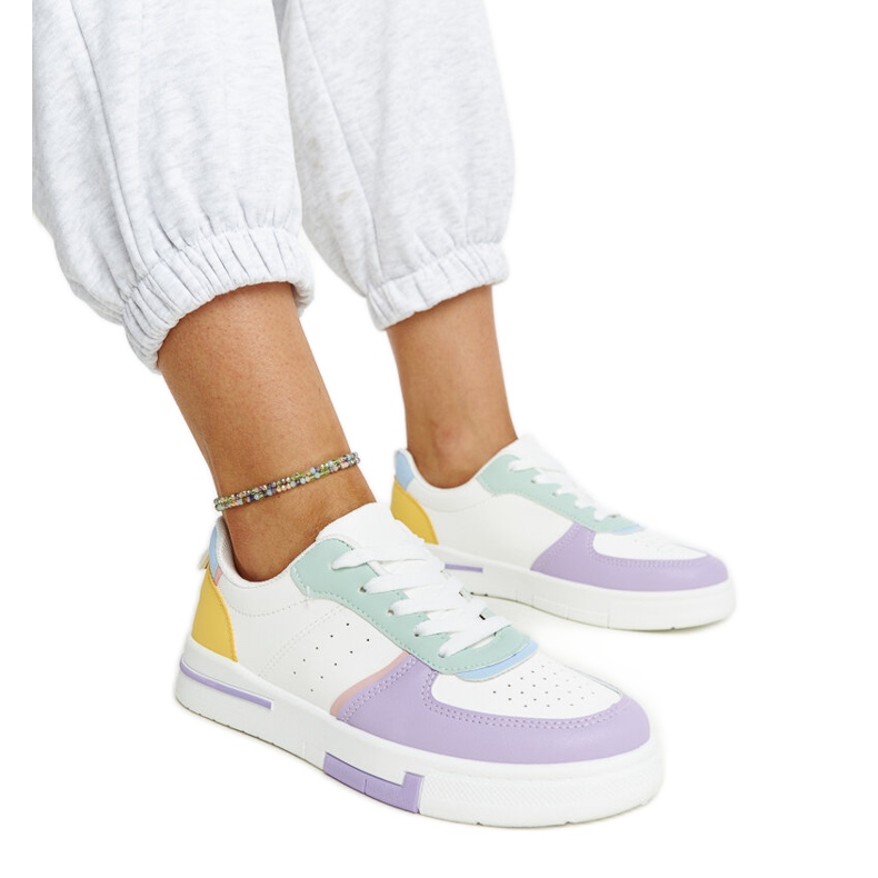 Pestrobarevné tenisky na platformě Branka vícebarevný