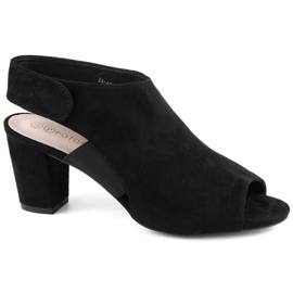 Sandály Potocki CA42312 W WOL231 černý