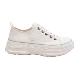 Dámské tenisky na masivní podrážce Big Star NN274126 White bílý