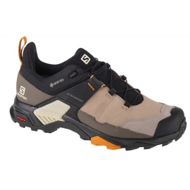 Boty Salomon X Ultra 4 Leather Gtx 414534 béžový Boty Salomon X Ultra 4 Leather Gtx 414534 béžový