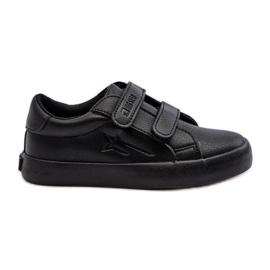 Dětské tenisky na suchý zip Big Star NN374006 Black černý