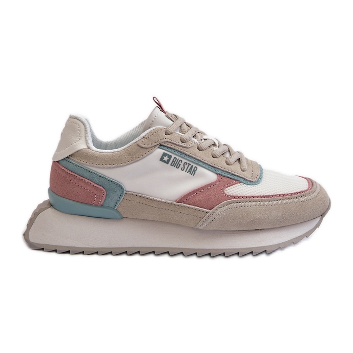 Dámské tenisky Memory Foam System Big Star NN274690 White bílý Dámské tenisky Memory Foam System Big Star NN274690 White bílý