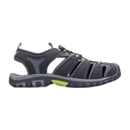 Sandály HI-TEC Eritio AVSSS21-HT-02 BLACK/LIME černý