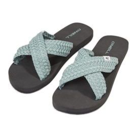 ONeill Žabky O'Neill Ditsy Bloom Slides 92800613220 zelený