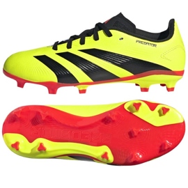 Kopačky Adidas Predator League L Fg Jr IG7747 žlutá