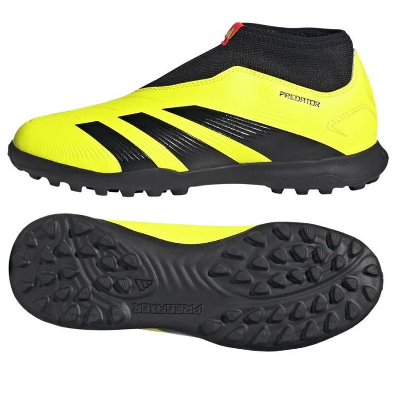Kopačky Adidas Predator League Ll Tf Jr IG5432 žlutá Kopačky Adidas Predator League Ll Tf Jr IG5432 žlutá