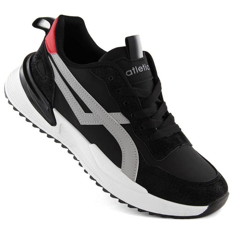 Pánské černé sportovní šněrovací boty Atletico 23721 černá