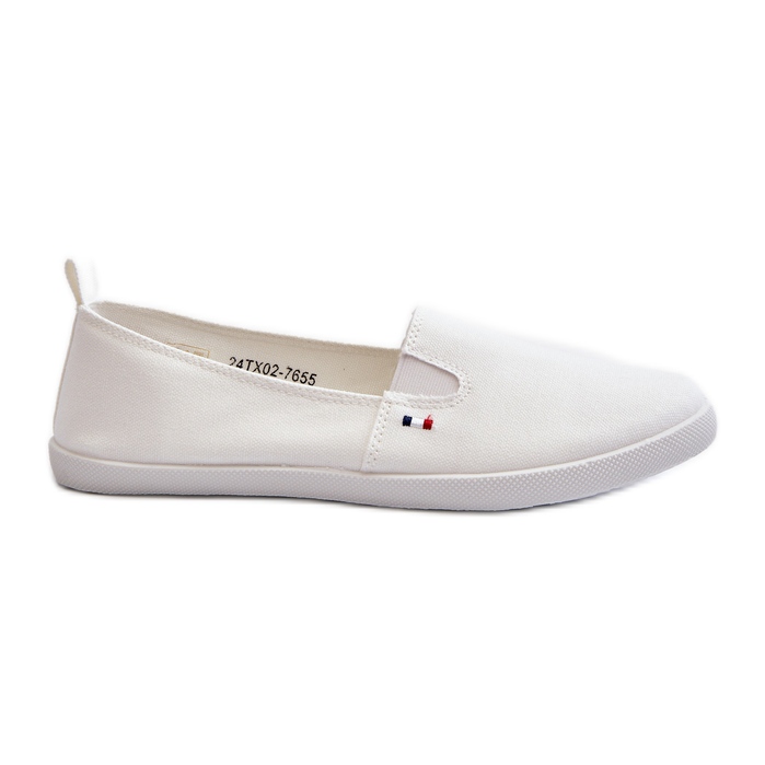 Dámské Slip-On Sneakers Sneakers White Adrancia bílý