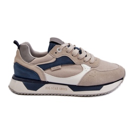 Pánské tenisky Memory Foam System Big Star NN174348 Grey šedá