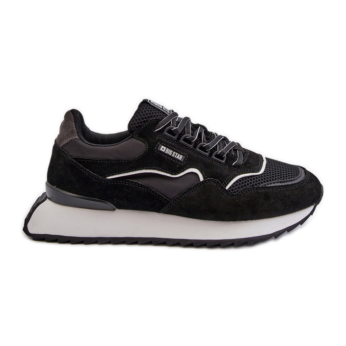 Pánské tenisky Big Star NN174321 Memory Foam System Black černá