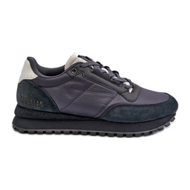 Pánské tenisky Memory Foam System Big Star NN174326 Navy Blue modrý