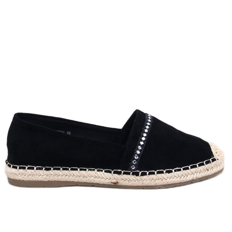 Dámské espadrilky Etance Black černá