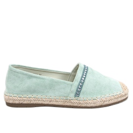 Dámské espadrilky Etance Green zelený