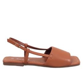 Dámské sandály Dreys Camel hnědý