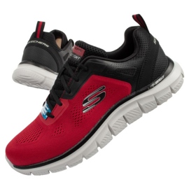 Boty Skechers Track 232698/RDBK červený