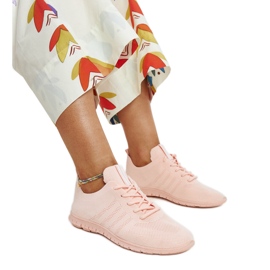 Růžové sportovní tenisky Shukornia růžový