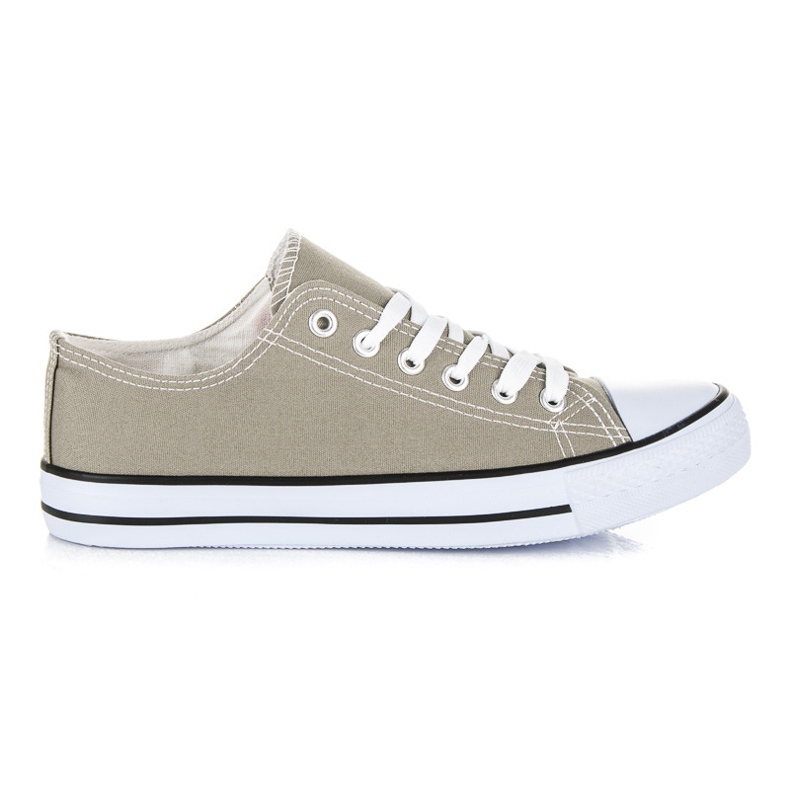 Tlck Shoes Šedé tenisky šedá
