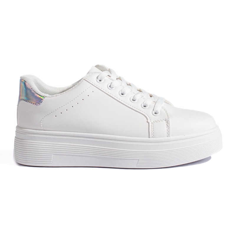 Bílé dámské sportovní boty bílý